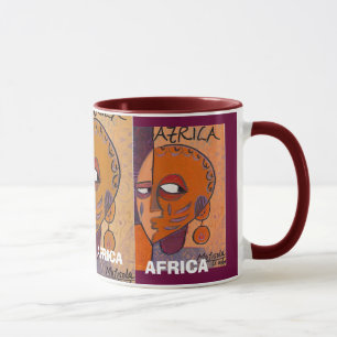 AFRICA 2, AFRICA 2, AFRICA, I LOVE AFRICA, AFRICA MUG