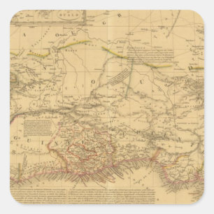 Africa 31 square sticker