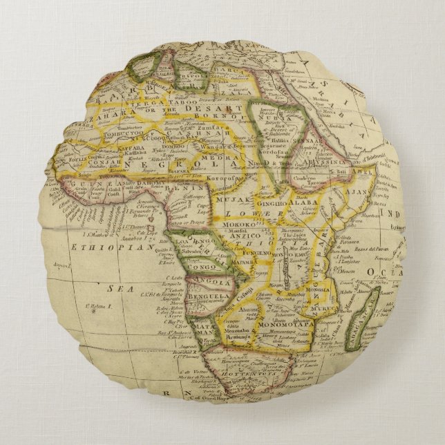 Africa 34 round cushion (Front)