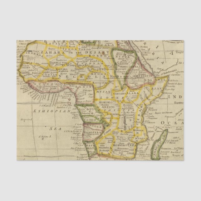 Africa 34 tissue paper (Front)