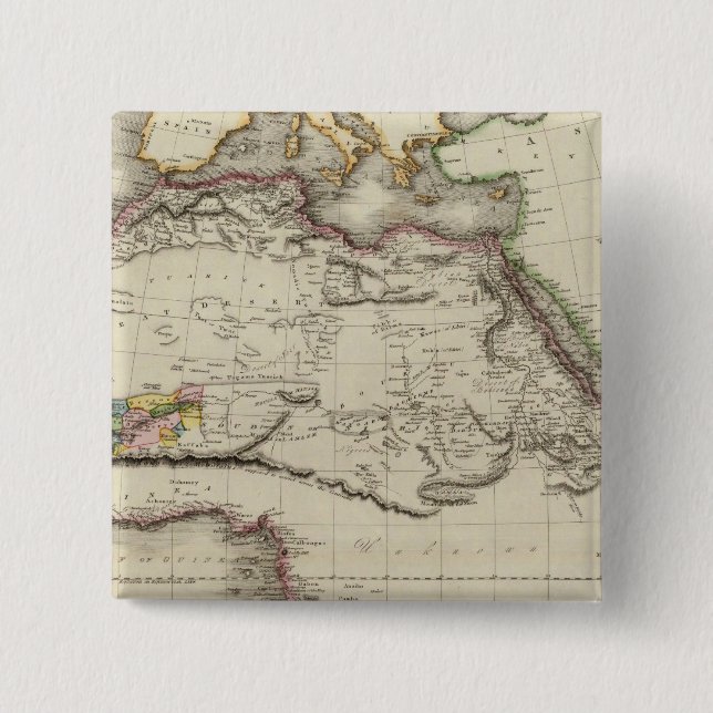 Africa 35 15 cm square badge (Front)
