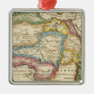 Africa 36 metal tree decoration