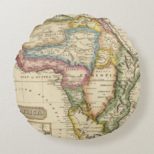 Africa 36 round cushion