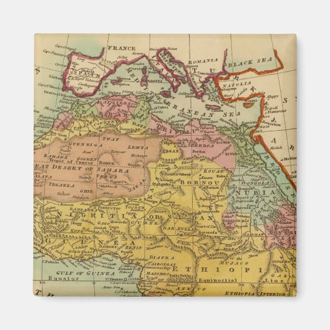 Africa 3 magnet (Front)
