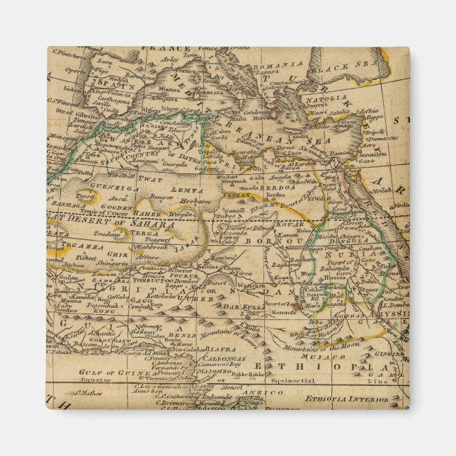 Africa 45 magnet (Front)