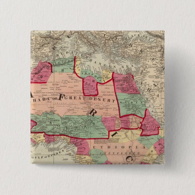 Africa 49 15 cm square badge (Front)