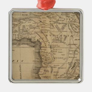 Africa 50 metal ornament