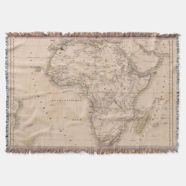 Africa 51 throw blanket (Front)