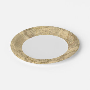 Africa 5 paper plate