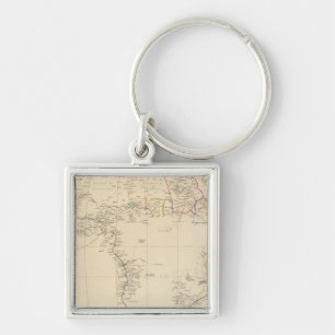 Africa 7 key ring