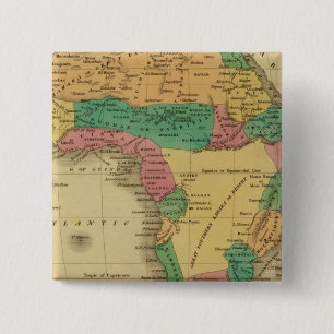 Africa 9 15 cm square badge