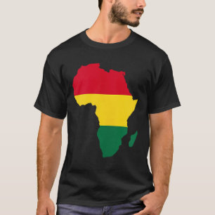 Africa African American Black History Month Junete T-Shirt