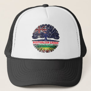 Africa African Australian Australia Tree Roots Trucker Hat