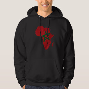 Africa African Flag Morocco Hoodie