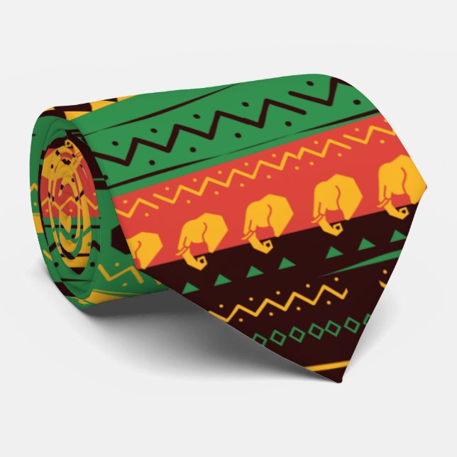 África Africana Tie (Rolled)