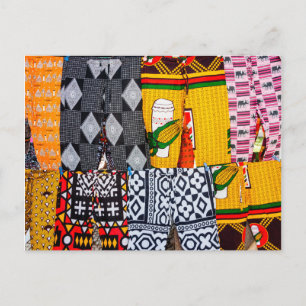 Africa, Angola, Benguela. Brightly Coloured Pants Postcard