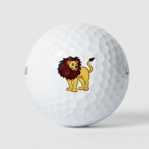Africa Animal Cat Lion Golf Balls