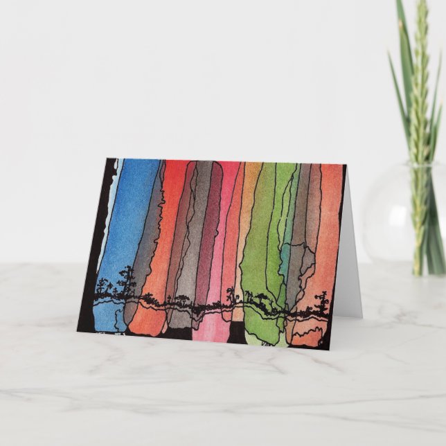 Africa artwork card- blank card (Front)