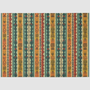Africa Ashanti Akan Ghana Ethnic Tribal Pattern Tissue Paper