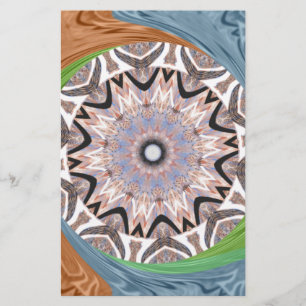 Africa Asia traditional edgy pattern Stationery