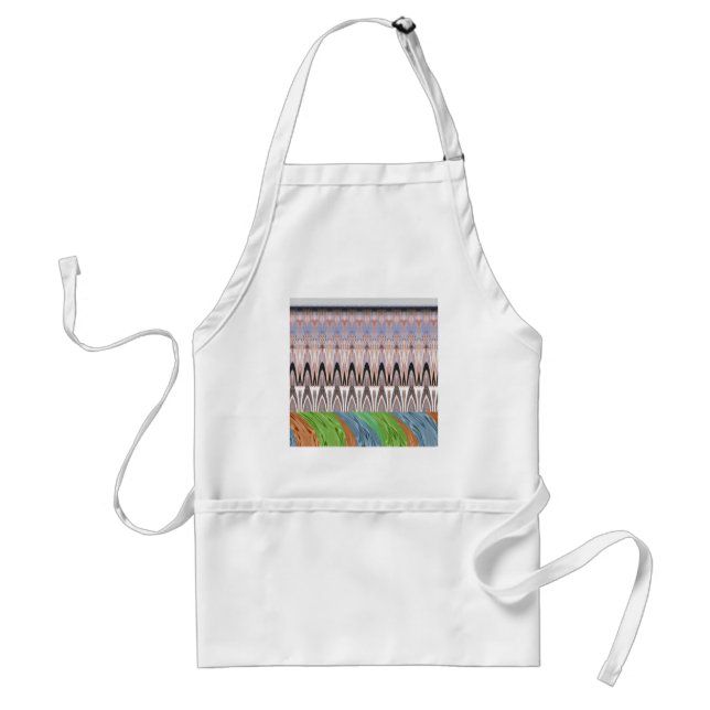 Africa Asia traditional pattern Standard Apron (Front)