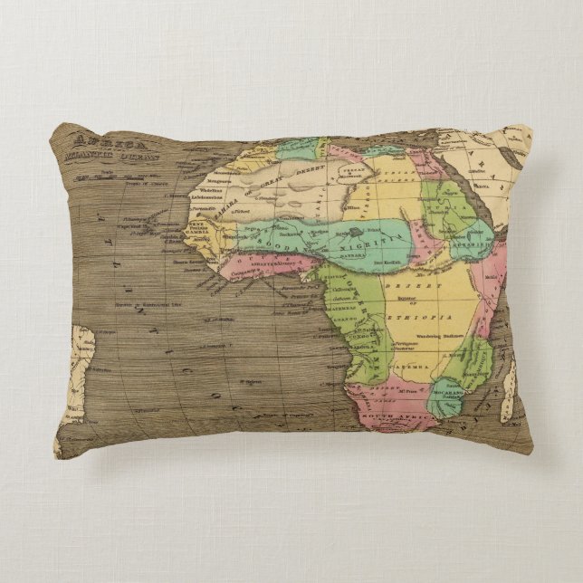 Africa, Atlantic Decorative Cushion (Front)