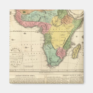 Africa Atlas Map 2 Magnet