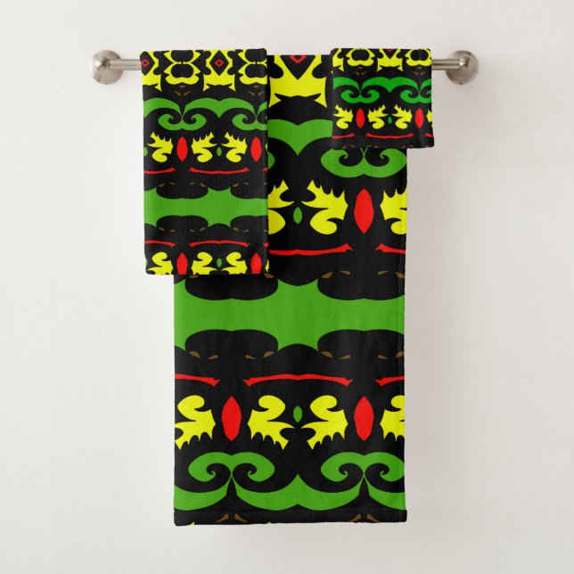 africa bath towel set (Insitu)
