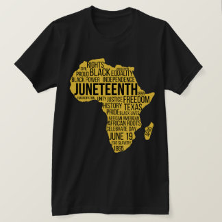 Africa Black History Black Lives Matter Juneteenth T-Shirt