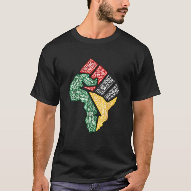 Africa Black Women African American Black History T-Shirt (Front)