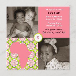 Africa Block: Pink Flora Announcement