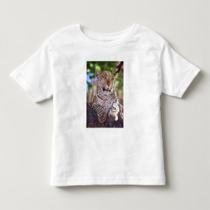 Africa, Botswana, Okvango Delta, wild leopard. 2 Toddler T-Shirt