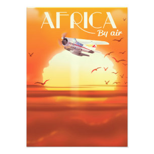 Africa By Air Photo Print