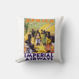 Africa by Imperial Airways Cushion