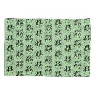 Africa, Celebration, Green Pillowcase