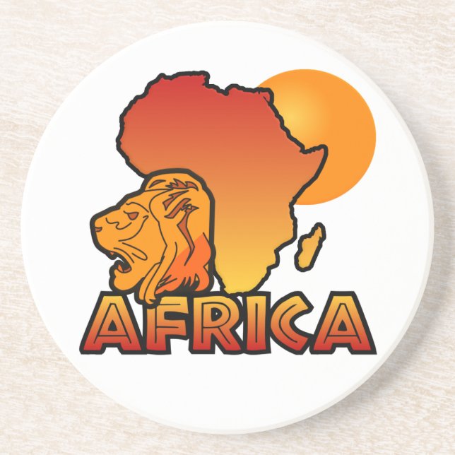 Africa coaster (Front)
