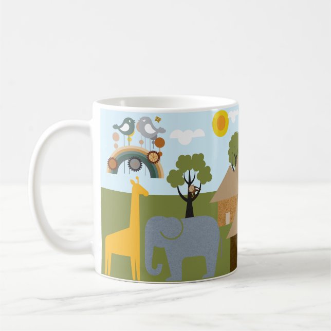 Africa Coffee Mug (Left)