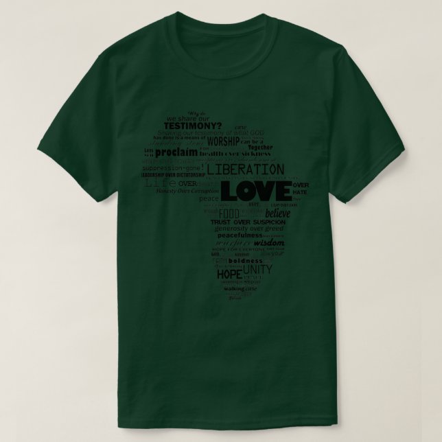 Africa Continent TShirt Classic TShirt (Design Front)