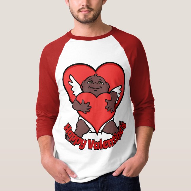 Africa Cupid Shirt Personalised Valentine's Jersey (Front)