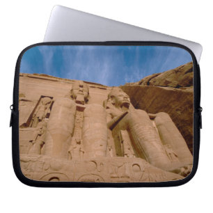 Africa, Egypt, Abu Simbel, Ramses II and Laptop Sleeve