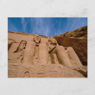 Africa, Egypt, Abu Simbel, Ramses II and Postcard