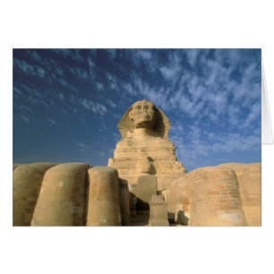 Africa, Egypt, Cairo, Giza Plateau. Sphinx