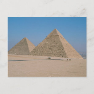 Africa - Egypt - Cairo - Great Pyramids of Giza, Postcard