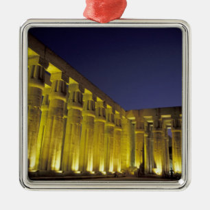 Africa, Egypt, Luxor. Sun court of Amenhotep Metal Ornament