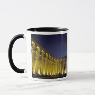 Africa, Egypt, Luxor. Sun court of Amenhotep Mug
