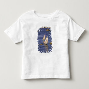 Africa, Egypt, Upper Egypt, Aswan. Feluccas Toddler T-Shirt