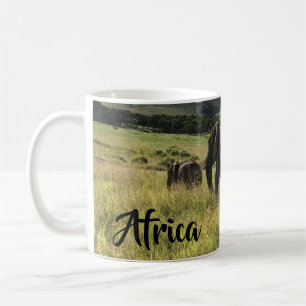 Africa Elephants Kenya Masai Mara Coffee Mug