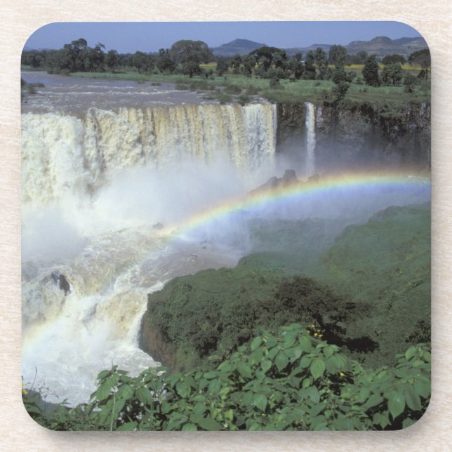 Africa, Ethiopia, Blue Nile River, Cataract. 2 Coaster (Front)