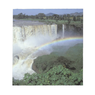 Africa, Ethiopia, Blue Nile River, Cataract. 2 Notepad