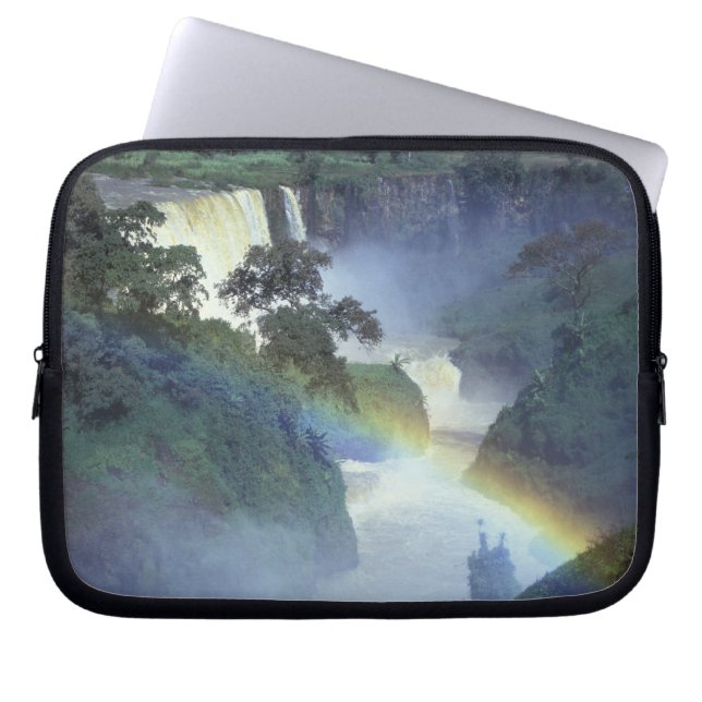 Africa, Ethiopia, Blue Nile River, Cataract. Laptop Sleeve (Front)